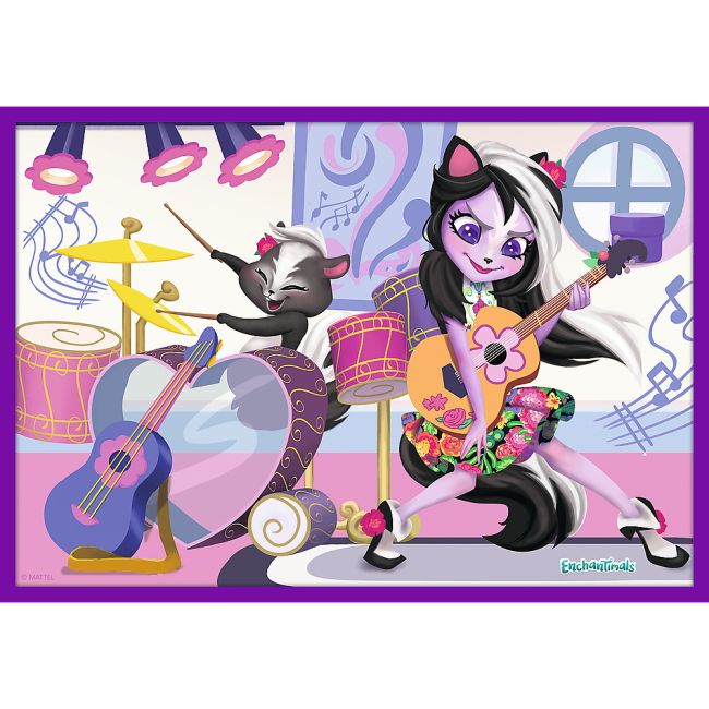 PUZZLE TREFL 10IN1 ENCHANTIMALS - FETELE UIMITOARE VIV90384