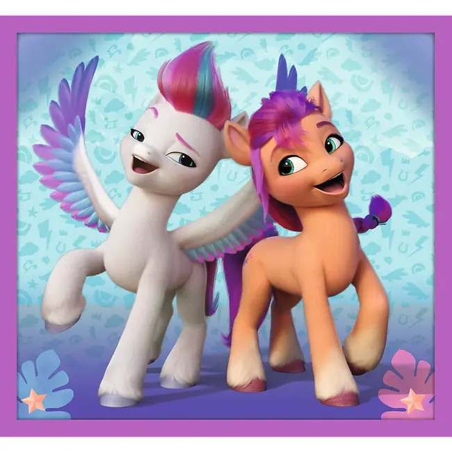 PUZZLE TREFL 10IN1 MY LITTLE PONY -  PONEII STRALUCITORI VIV90389