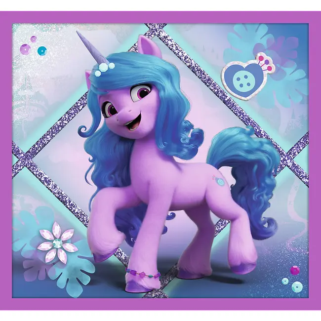 PUZZLE TREFL 10IN1 MY LITTLE PONY -  PONEII STRALUCITORI VIV90389