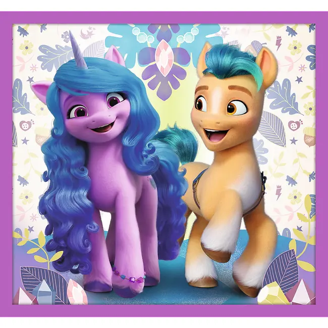 PUZZLE TREFL 10IN1 MY LITTLE PONY -  PONEII STRALUCITORI VIV90389