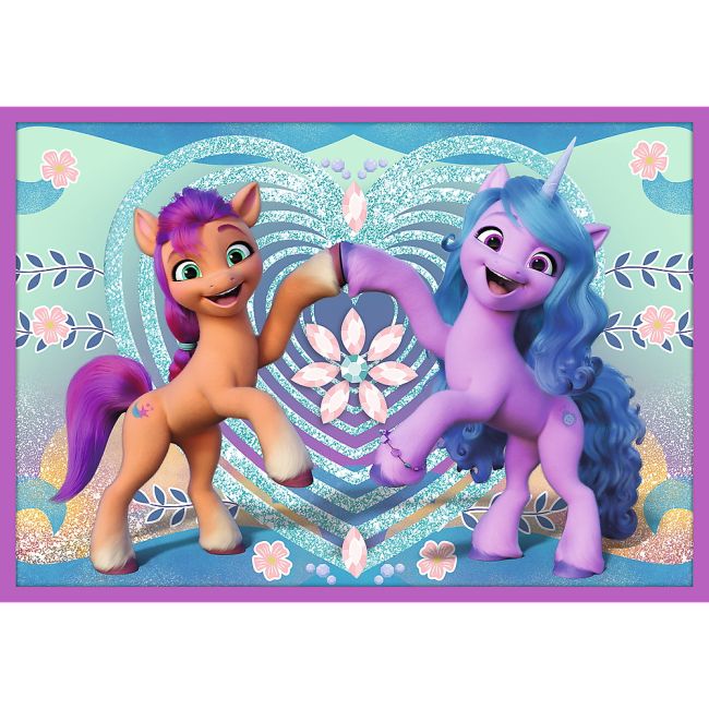 PUZZLE TREFL 10IN1 MY LITTLE PONY -  PONEII STRALUCITORI VIV90389