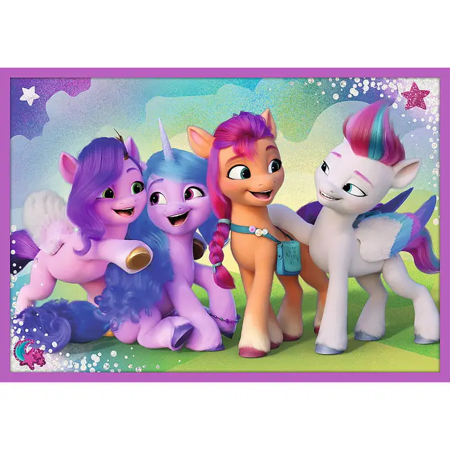 PUZZLE TREFL 10IN1 MY LITTLE PONY -  PONEII STRALUCITORI VIV90389
