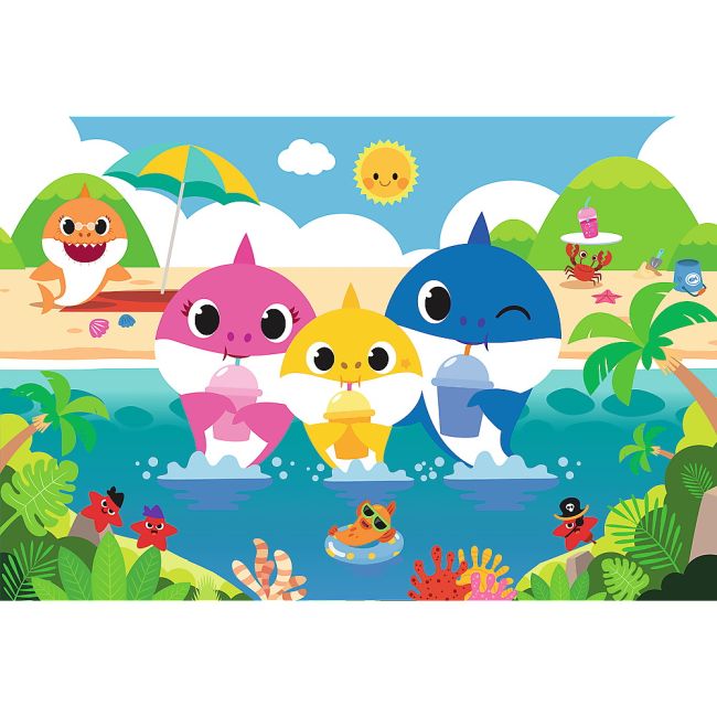 PUZZLE TREFL 60 BABY SHARK - FAMILIA IN VACANTA VIV17370