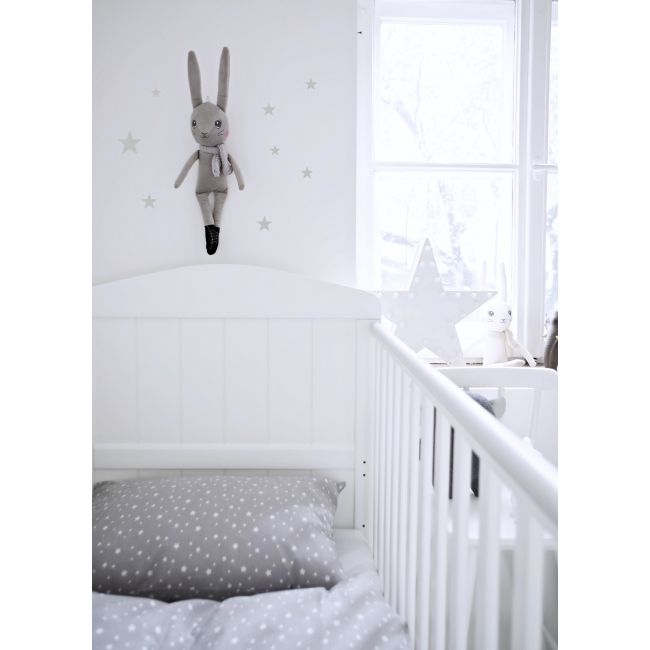 Patut Din Lemn Masiv, Transformabil Pentru Bebe Si Junior, Hampton + Saltea Cocos 140 X 70 Cm Pjbhampton_140-saltea