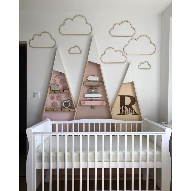 Patut Din Lemn Pentru Bebe, Inaltime Saltea Reglabila, Noble Alb + Saltea Cocos 120x60x10 Cm Pjbnoble_cot_white-saltea