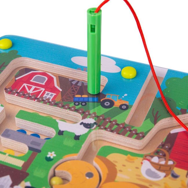 Puzzle labirint - ferma
