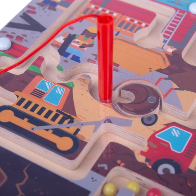 Puzzle labirint - pe santier