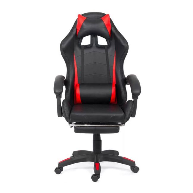 Scaun gaming cu iluminare led rgb off 303, perne detasabile, suport picioare retractabil, polipropilena, 110 kg drm9864