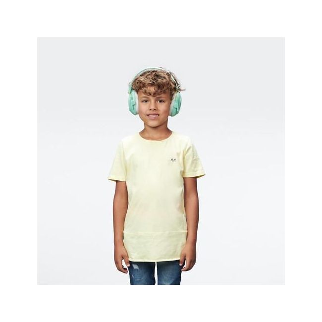 Casti antifonice pliabile pentru copii 5-16 ani, ofera protectie auditiva, SNR 25, verde menta, ALPINE Muffy Kids Mint ALP26498