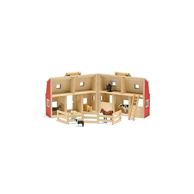 Grajd din lemn pliabil melissa and doug - okemd3700