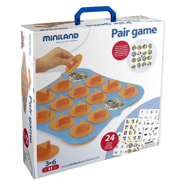 Joc de memorie miniland 12 activitati - okeml31920