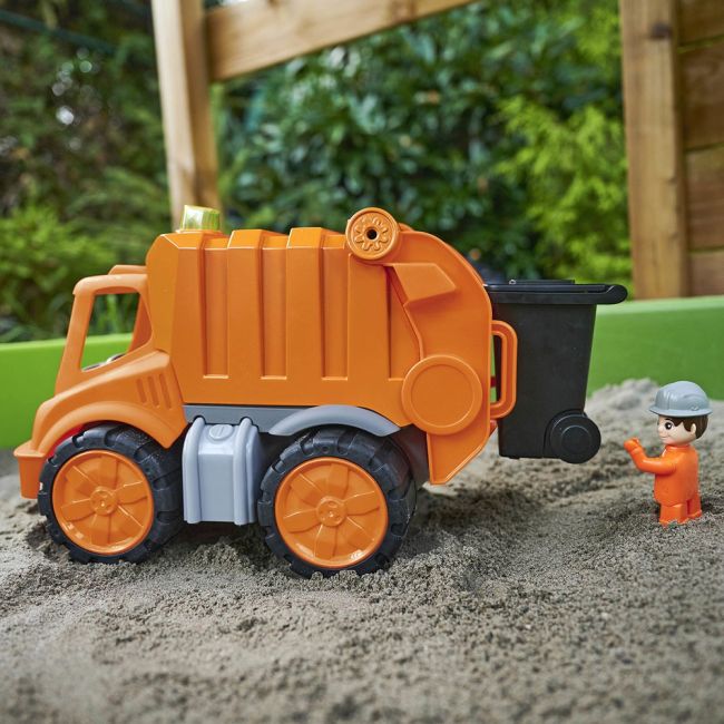 Masina de gunoi big power worker garbage truck cu figurina hubs800054838