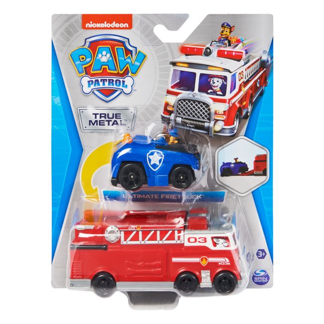 PATRULA CATELUSILOR CAMION DE POMPIERI CU FIGURINA METALICA VIV6063231