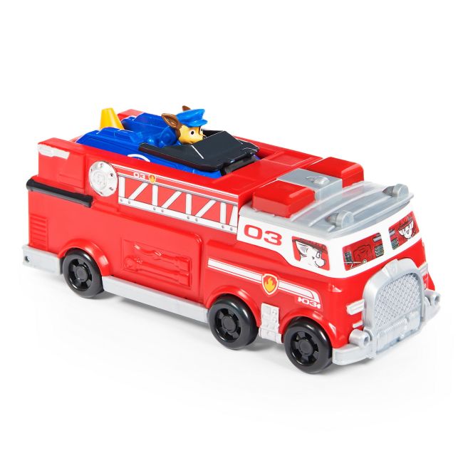 PATRULA CATELUSILOR CAMION DE POMPIERI CU FIGURINA METALICA VIV6063231