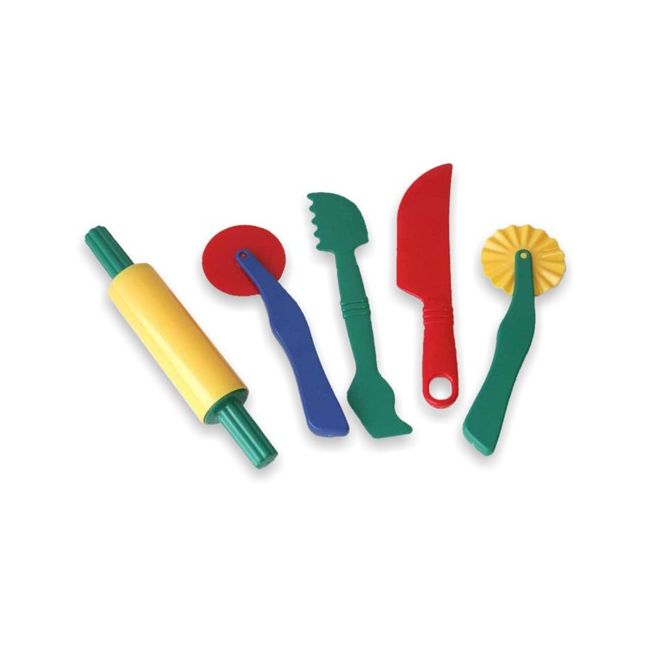 Set de accesorii pentru modelaj cu plastelina miniland - okeml95251