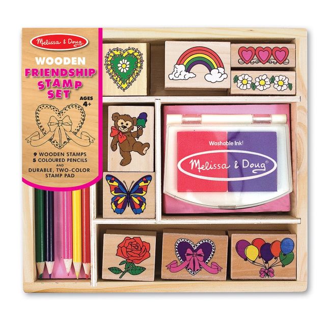 Set de stampile prietenie melissa and doug - okemd1632