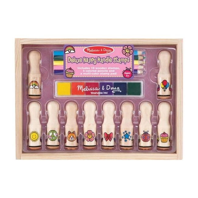 Set stampile happy handle deluxe melissa and doug - okemd2306
