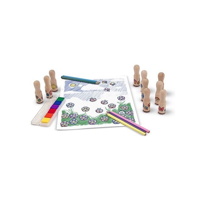 Set stampile happy handle deluxe melissa and doug - okemd2306