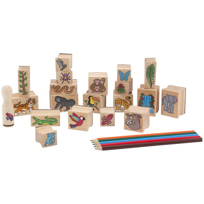 Set stampile jungla melissa and doug - okemd2423