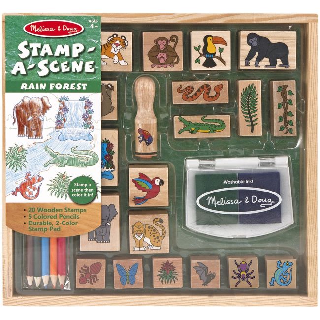 Set stampile jungla melissa and doug - okemd2423