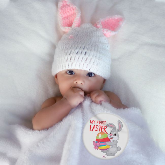 Set 20 Stickere milestone pentru Fotografii Memorabile cu copilul dvs - Baby Milestone Stickers 15 cm, model My First, Pre-Cut
