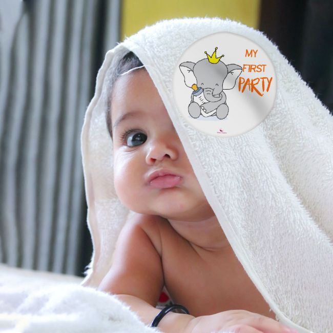 Set 20 Stickere milestone pentru Fotografii Memorabile cu copilul dvs - Baby Milestone Stickers 15 cm, model My First, Pre-Cut