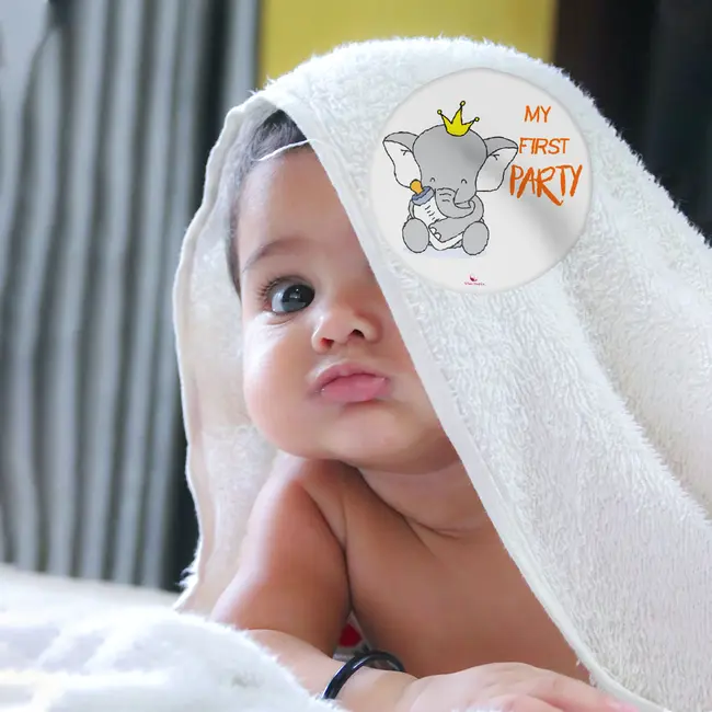 Set 20 Stickere milestone pentru Fotografii Memorabile cu copilul dvs - Baby Milestone Stickers 15 cm, model My First, Pre-Cut