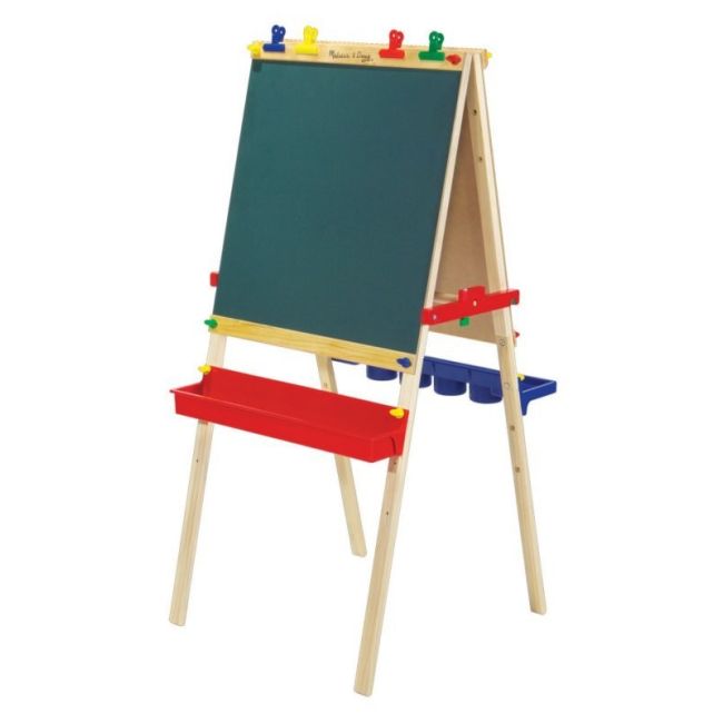 Tabla de scris reglabila sevalet lemn melissa and doug - okemd1282