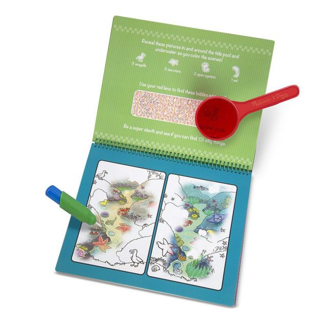 Carnet apa magica deluxe descopera animalele- melissa and doug - okemd9463