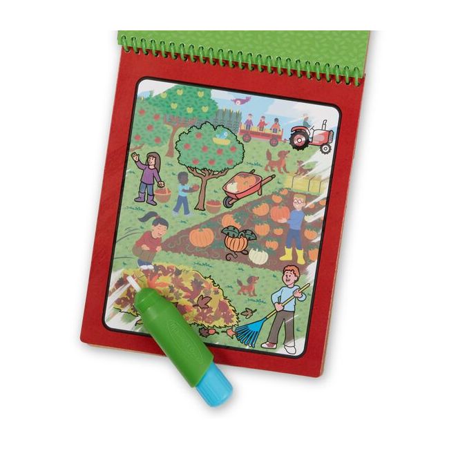Carnet de colorat apa magica colectia sa exploram natura, anotimpurile - okemd30820