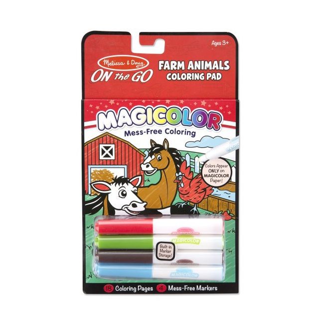 Carnetel de colorat magicolor animale de la ferma - okemd9126