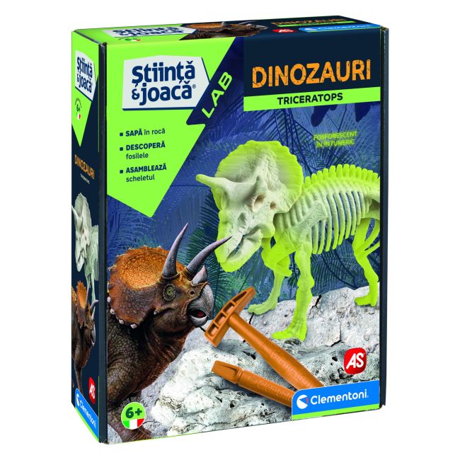 DESCOPERA DINOZAURUL TRICERATOPS VIV1026-50740