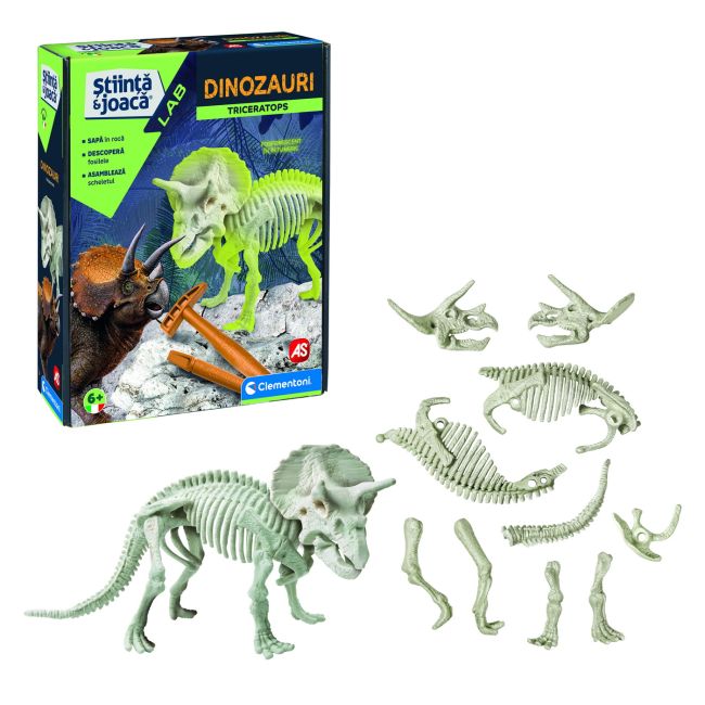 DESCOPERA DINOZAURUL TRICERATOPS VIV1026-50740