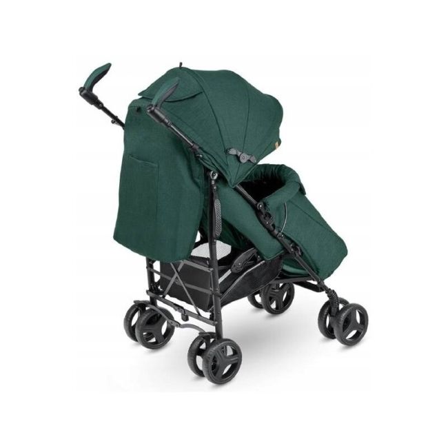 Lionelo - Carucior sport Irma, Cu husa de picioare, Cu plasa de tantari, Verde BYNLO-IRMA_GREEN/FOREST