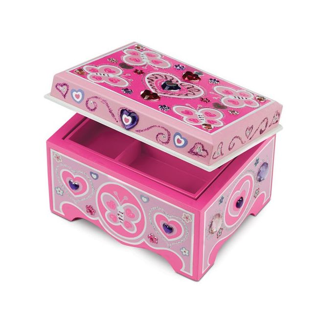 Set de decorat caseta de bijuterii - melissa & doug - okemd8861