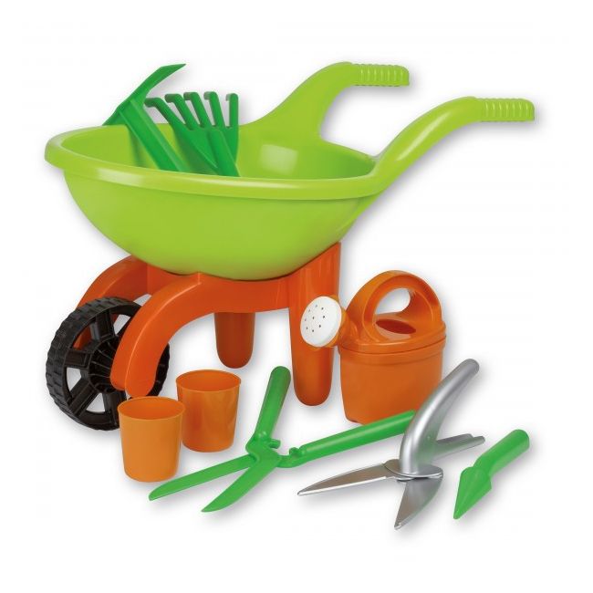 Set de gradinarit cu roaba androni giocattoli - okeagi6322-0000