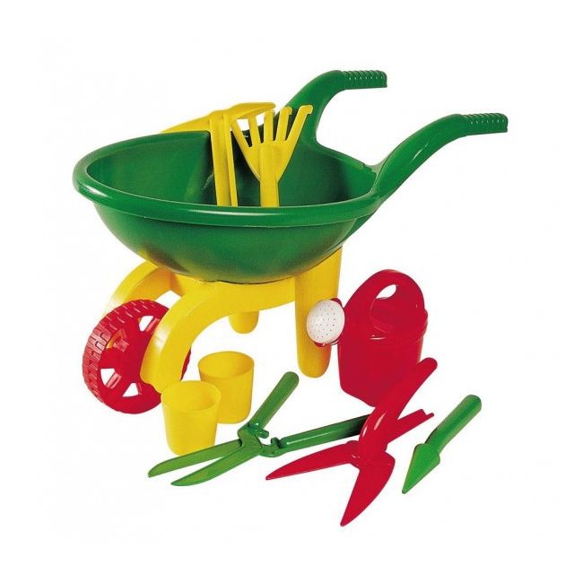 Set de gradinarit cu roaba androni giocattoli - okeagi6322-0000