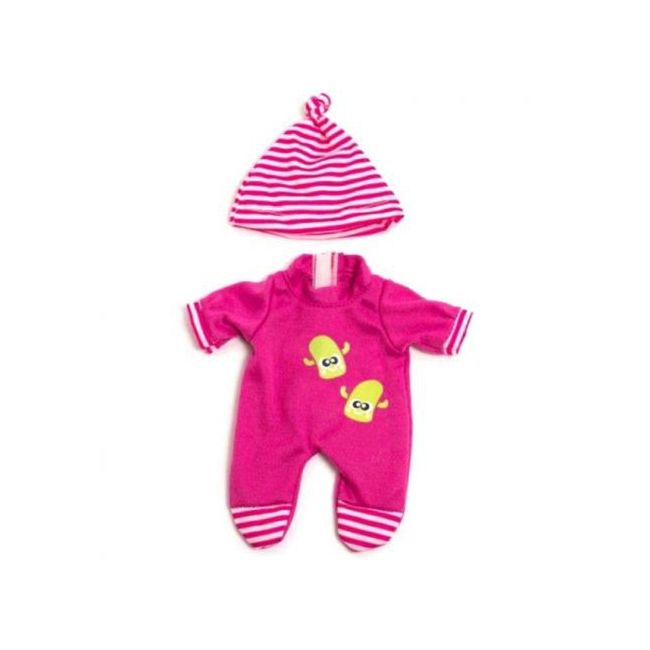 Set pijama si caciulita pentru papusa fetita 21 cm - okeml31672