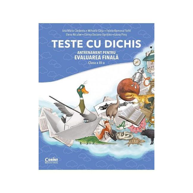 Teste cu dichis. antrenament pentru evaluarea finala clasa a iii-a