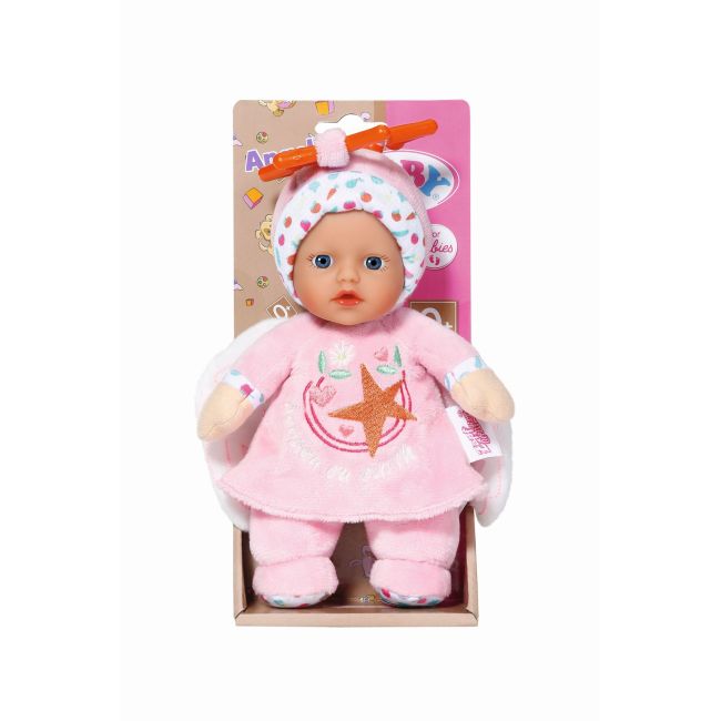 Baby Born - Bebelus Ingeras 18 Cm Cu Hainute Roz Sau Albastre ARTZF832295