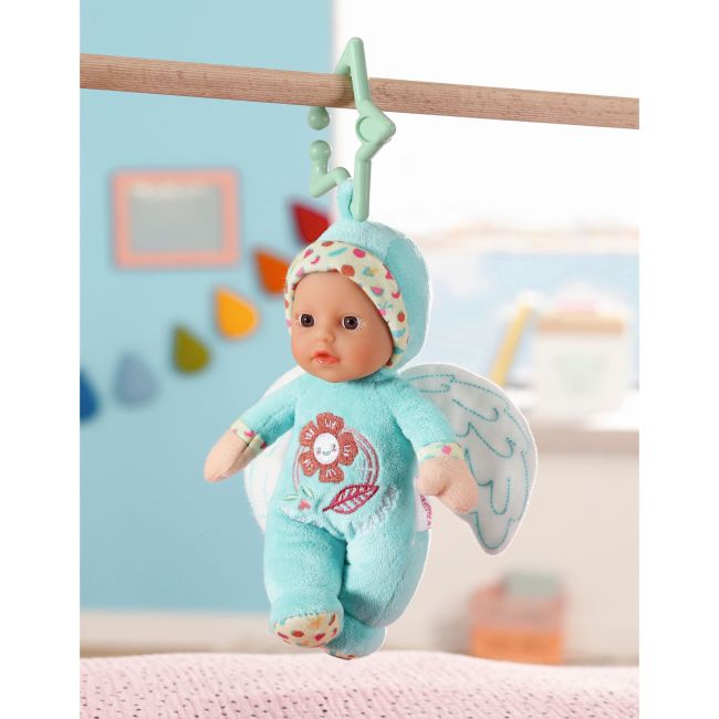 Baby Born - Bebelus Ingeras 18 Cm Cu Hainute Roz Sau Albastre ARTZF832295