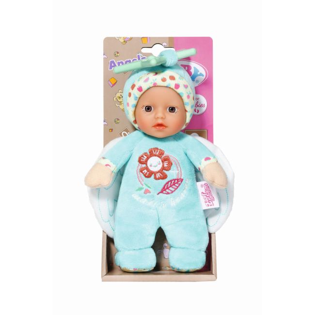 Baby Born - Bebelus Ingeras 18 Cm Cu Hainute Roz Sau Albastre ARTZF832295