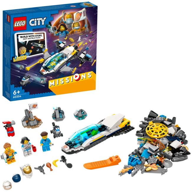 LEGO CITY MISIUNI DE EXPLORARE SPATIALA PE MARTE 60354 VIVLEGO60354