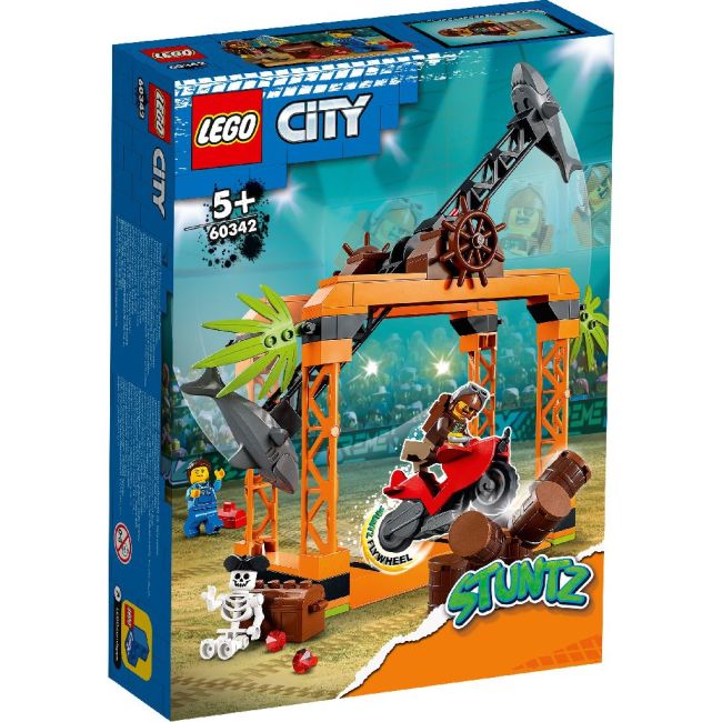 LEGO CITY STUNTZ PROVOCAREA DE CASCADORII ATACUL RECHINULUI 60342 VIVLEGO60342