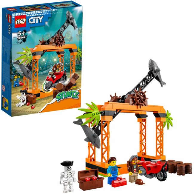 LEGO CITY STUNTZ PROVOCAREA DE CASCADORII ATACUL RECHINULUI 60342 VIVLEGO60342