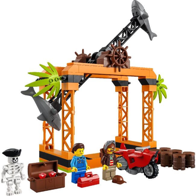 LEGO CITY STUNTZ PROVOCAREA DE CASCADORII ATACUL RECHINULUI 60342 VIVLEGO60342
