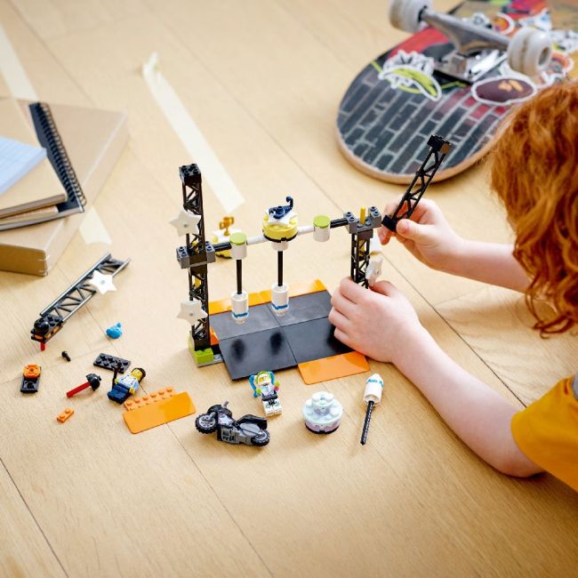 LEGO CITY STUNTZ PROVOCAREA DE CASCADORII CU DARAMARE 60341 VIVLEGO60341
