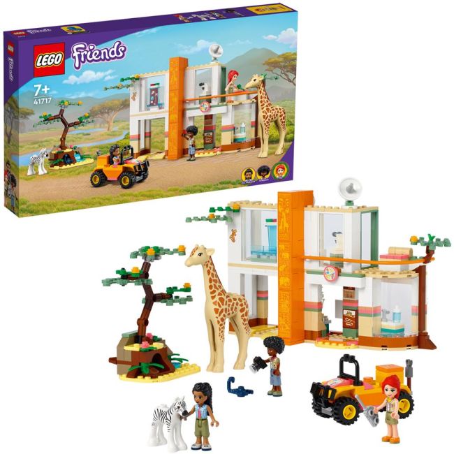LEGO FRIENDS SALVAREA ANIMALELOR SALBATICE CU MIA 41717 VIVLEGO41717
