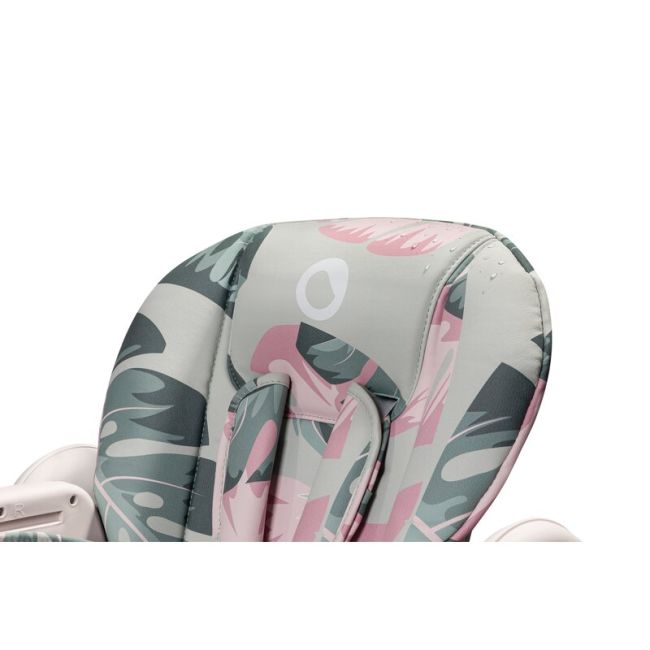 Lionelo - Scaun de masa Reglabil, 4 Pozitii pe inaltime, Spatar reglabil in 3 pozitii, Pliabil, Zanna, din Metal, Roz BYNLO-ZANNA_PINK_BUBBLEGUM