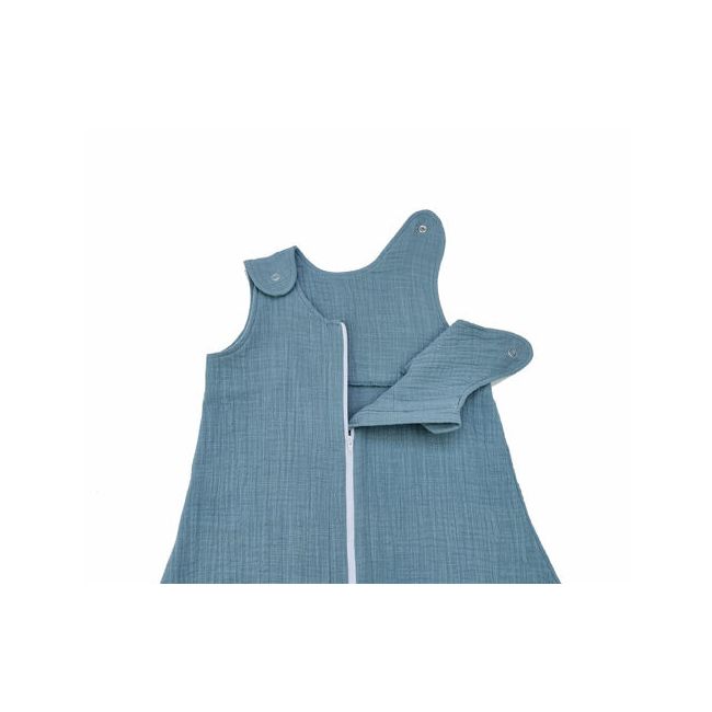 Sac de dormit copii 0.3 tog, din Muselina, Cold Ice, 70 cm, 0.3 tog - Vara KDESDM70CICE
